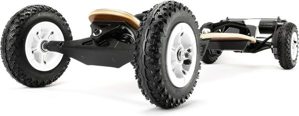 Powerful Offroad Electric Skateboard with Dual Belt Motor Fat Tires for All-Terrain Adventure - Electric Mountain Board Designed for Thrilling Rides
