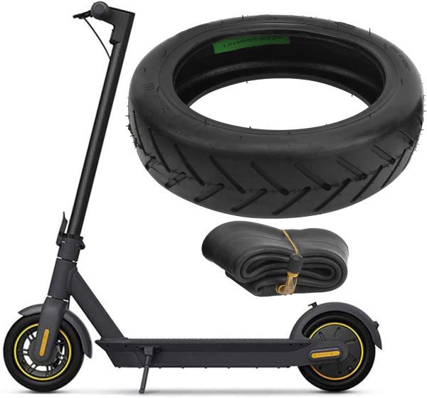Non Slip Electric Scooter Tyre, 8.5in Tire Combination Set Electric Vehicle Rubber Conversion Wheel Accessory for XIAOMI M365 PRO Electric Scooter, Easy to Inflate
