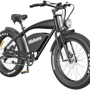 1200W Electric Bike for Adults, 26" Fat Tire Ebike with 48V 17.5AH Battery, 37MPH Electric Commuter City Cruiser Bicycle for Women and Men Trail Riding