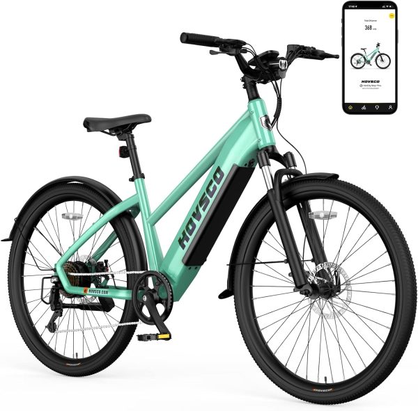 HOVSCO Electric Bike for Adults, HovRanger & HovCity, Electric Bike Mountain Bike City Bike Commuting Bike Urban Bike Cruiser Bike