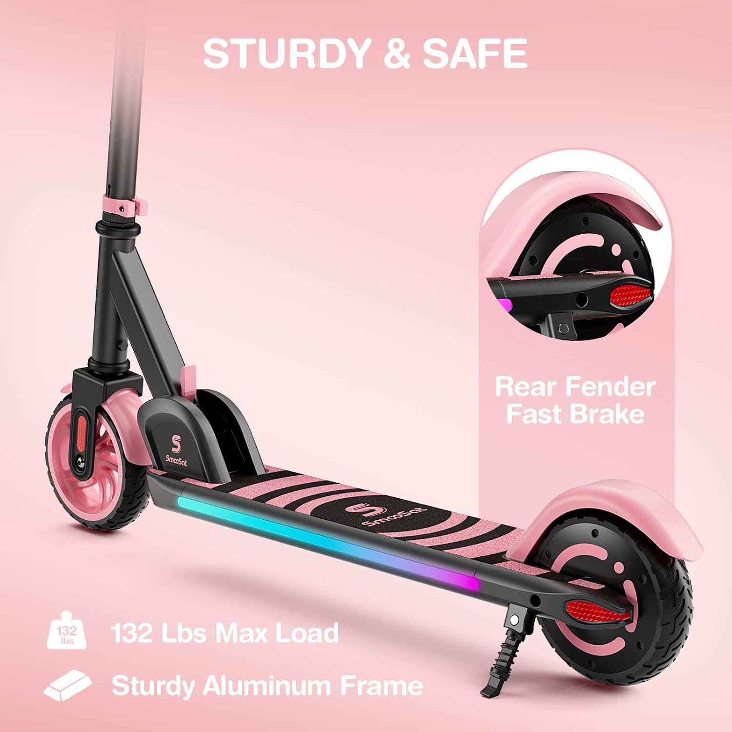 SmooSat Apex Electric Scooter for Kids: A Fun and Safe Ride