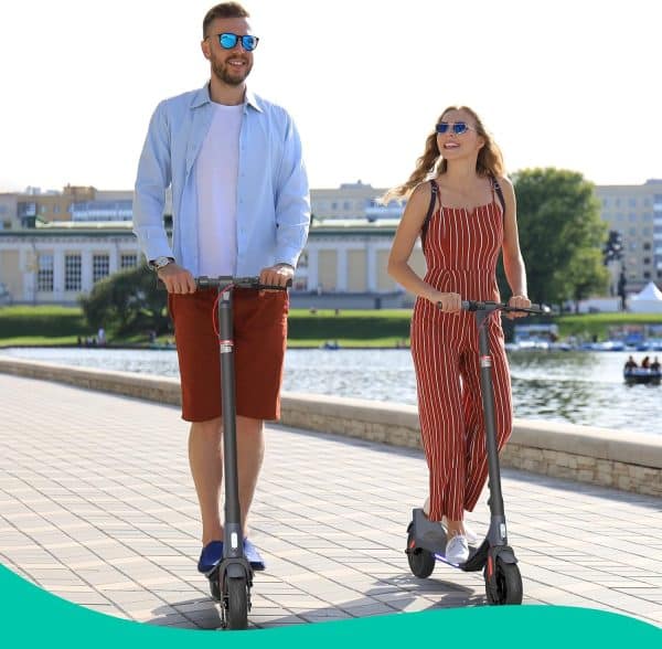 Smart Electric Scooter - M1 Revolution Chip with Energy Recovery System, E-Scooter APP Control Equipped with S1 Intelligent Power System, Braking System, Digital Display System Max 15.5 Miles Range