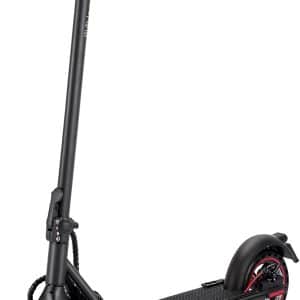 Electric Scooter, Up to 19 Miles Range, 19 Mph Folding Commute Electric Scooter for Adults with 8.5" Solid Tires, Dual Braking System and Smart App Control