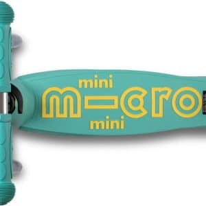 Micro Kickboard - Mini Deluxe Eco, 3-Wheeled, Lean-to-Steer, Swiss-Designed Micro Scooter Made with Recycled and Sustainable Materials, for Preschool Kids, Ages 2-5