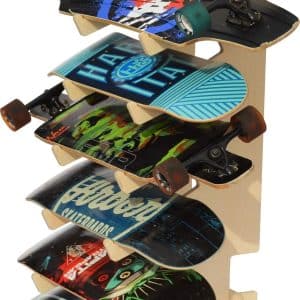 The BOARDROOM Skateboard Longboard Floor Display Rack